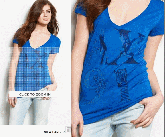CAMISA ARMANI EXCHANGE FEMININA