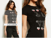 CAMISA ARMANI EXCHANGE FEMININA